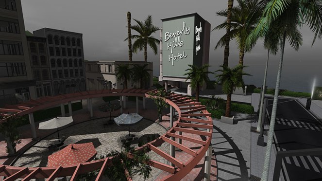Beverly Hills Hotel Second Life